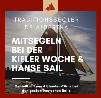 Werbebild für die Kieler Woche & Hanse Sail